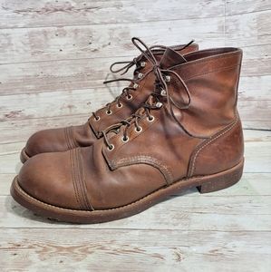 Red Wing Men's iron ranger 8111 work boots